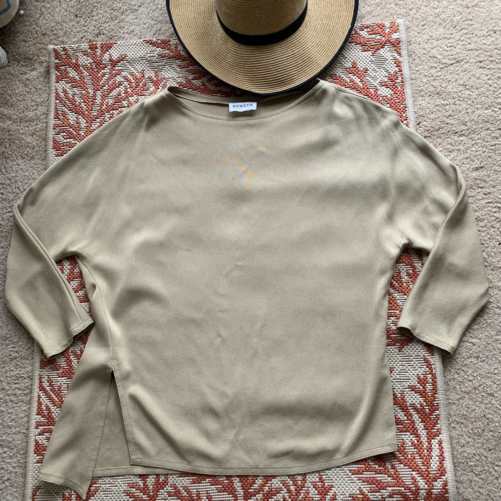 Renata Dolman sleeve top